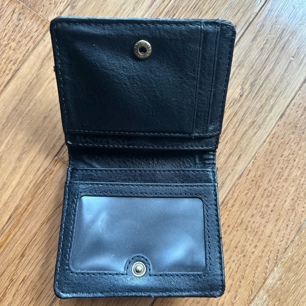 Fossil Black And Gray Patterned Card Holder - image 2